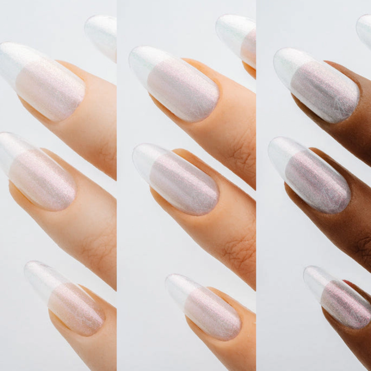 glitter nails
