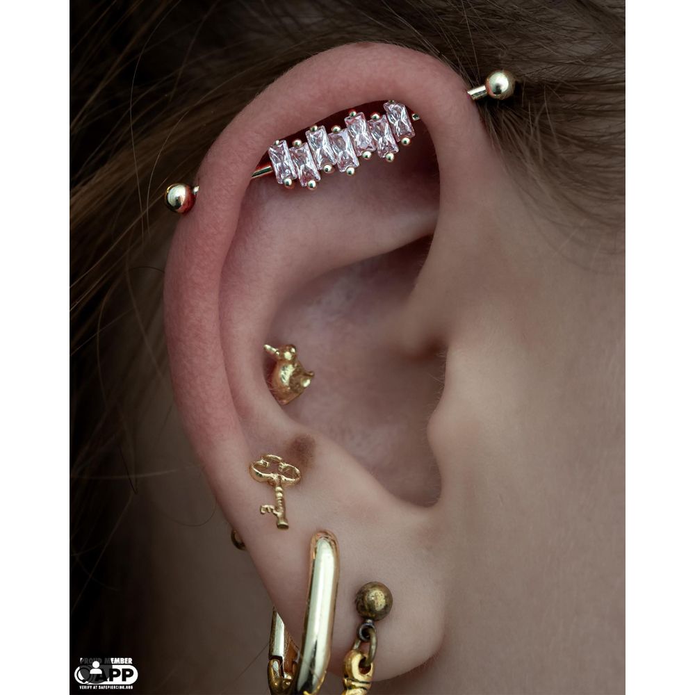 industrial ear piercing