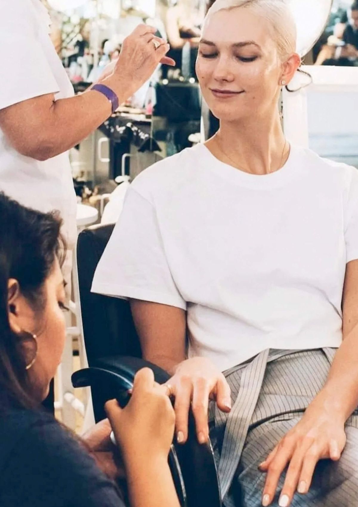 ELIZABETH GARCIA and Karlie Kloss