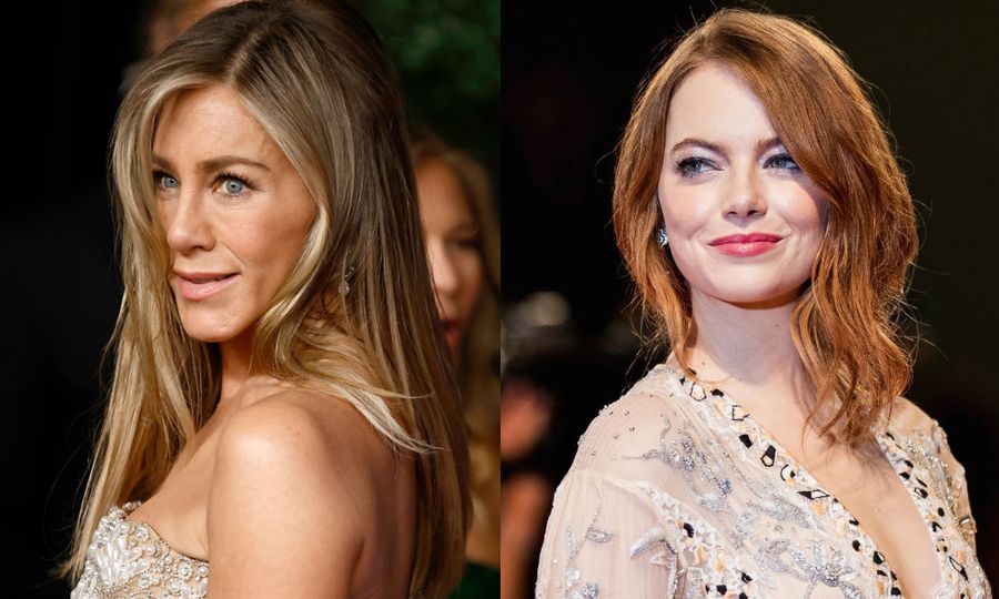 Jennifer Aniston and Emma Stone