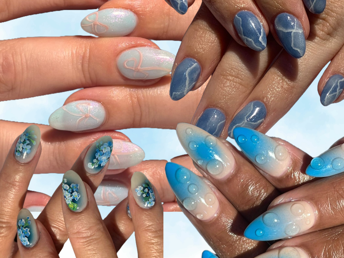 blueberry chai nails