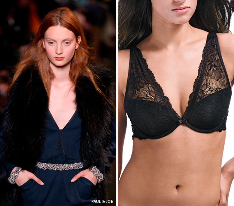 Le Mystère Kate Low-Plunge Convertible Bra