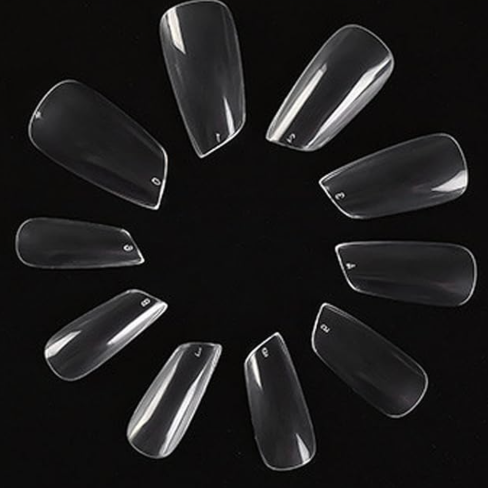 Clear Lipstick Nail Tips ($10)