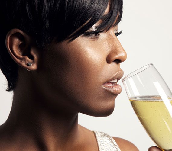 Dark foods and white wine