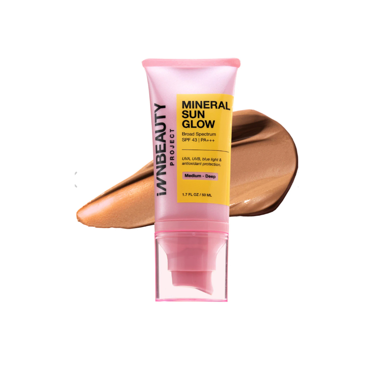 iNNBEAUTY PROJECT Mineral Sun Glow Broad Spectrum Sunscreen SPF 43 PA +++ ($35)