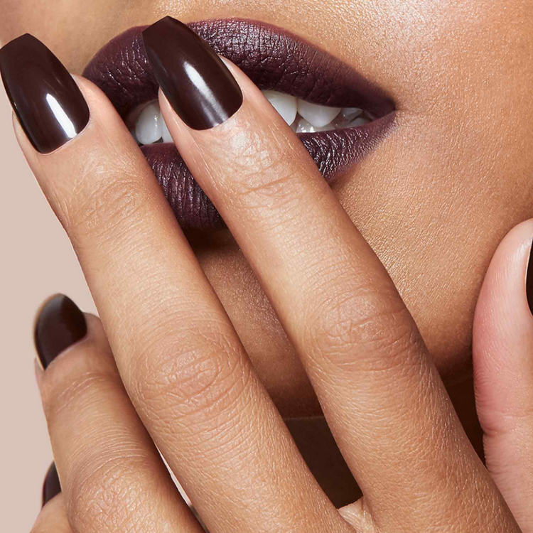 Static Nails VAMP COFFIN Reusable Pop-On Manicures® ($18)
