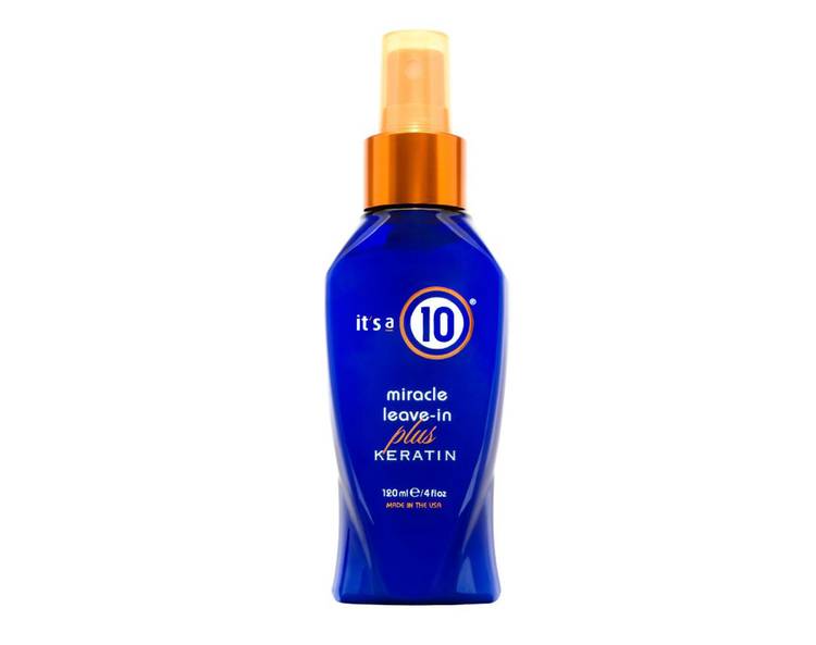 It’s a 10 Miracle Leave-In Plus Keratin