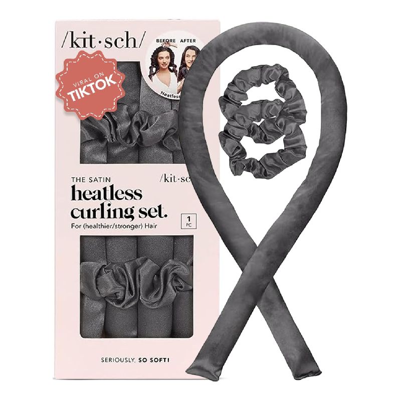 Kitsch Satin Heatless Curling Set