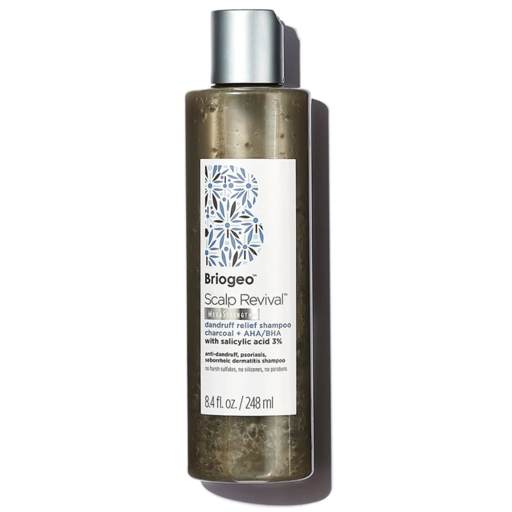 Briogeo Scalp Revival MegaStrength+ Dandruff Relief Shampoo Charcoal + AHA/BHA