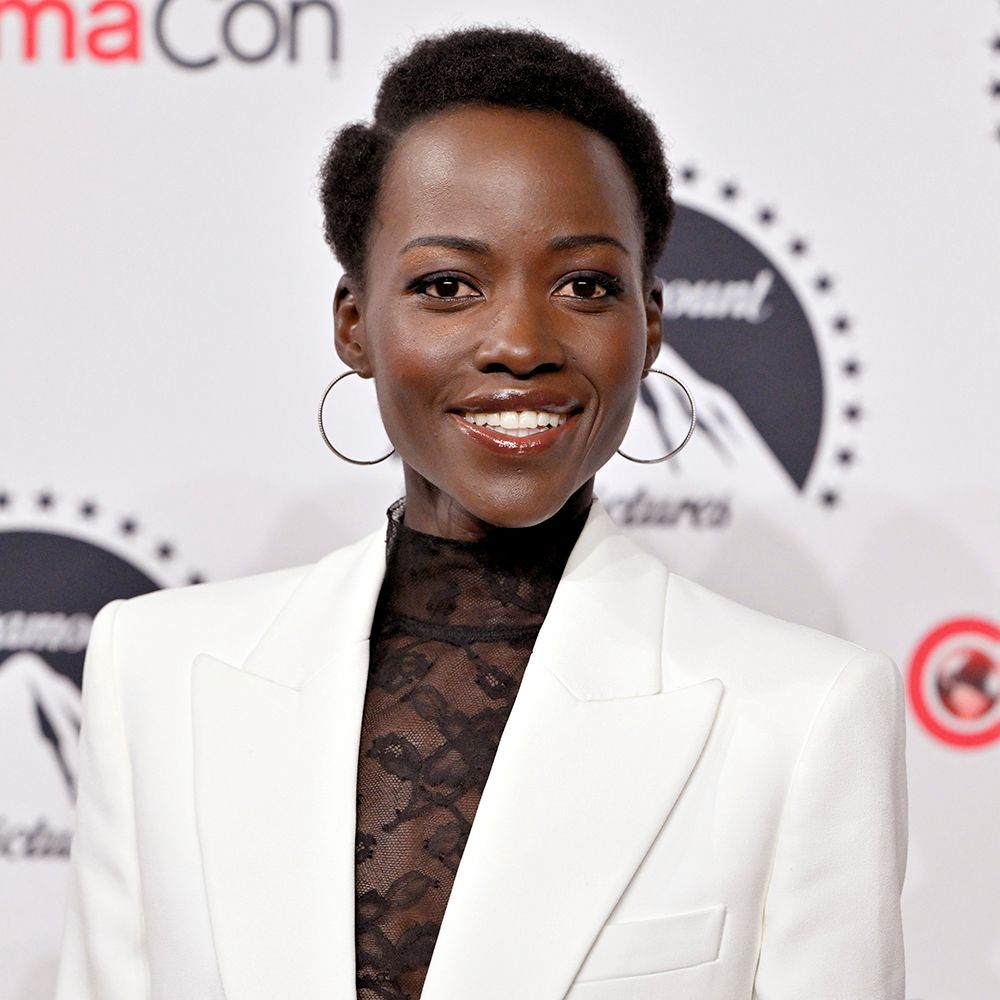 Lupita Nyongo round faces haircut