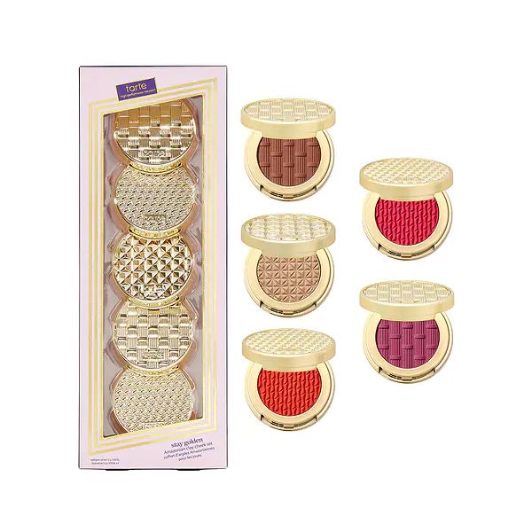 Tarte Stay Golden Amazonian Clay Cheek Set