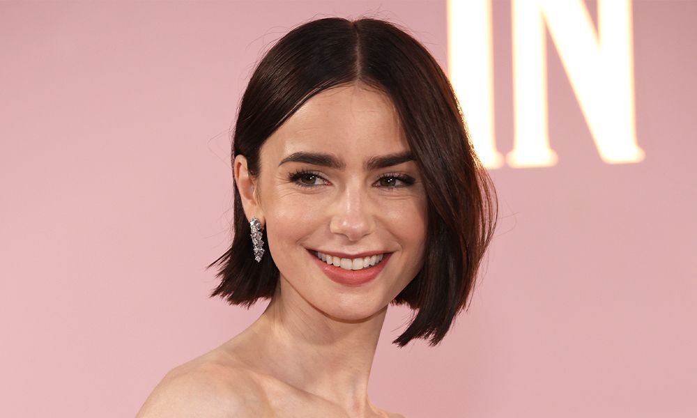 lily collins brows