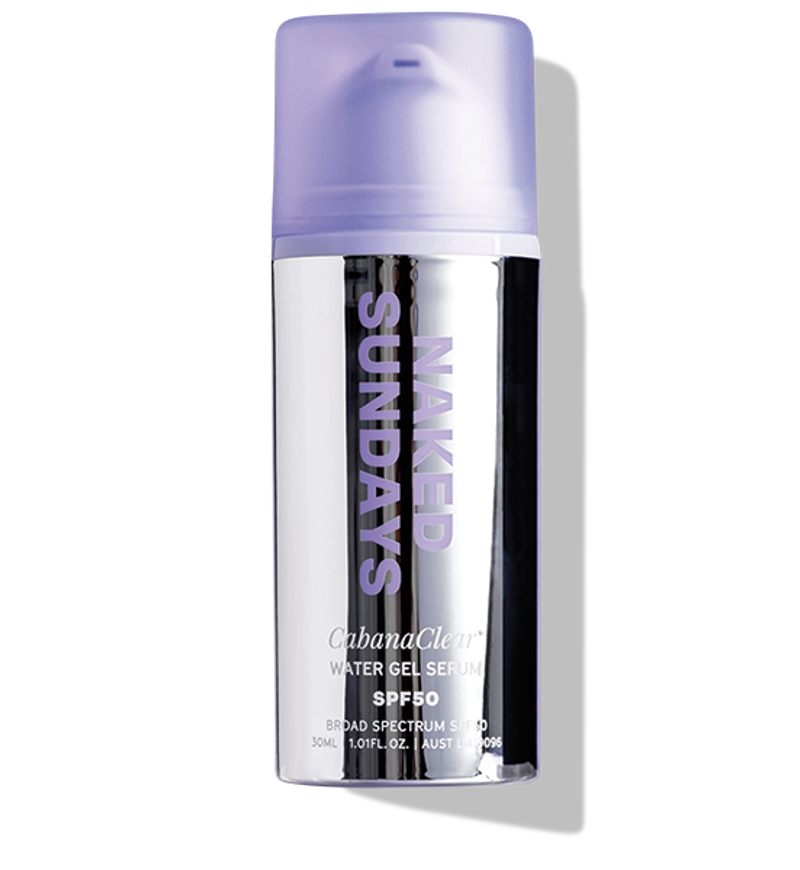 Naked CabanaClear Water Gel Serum SPF50
