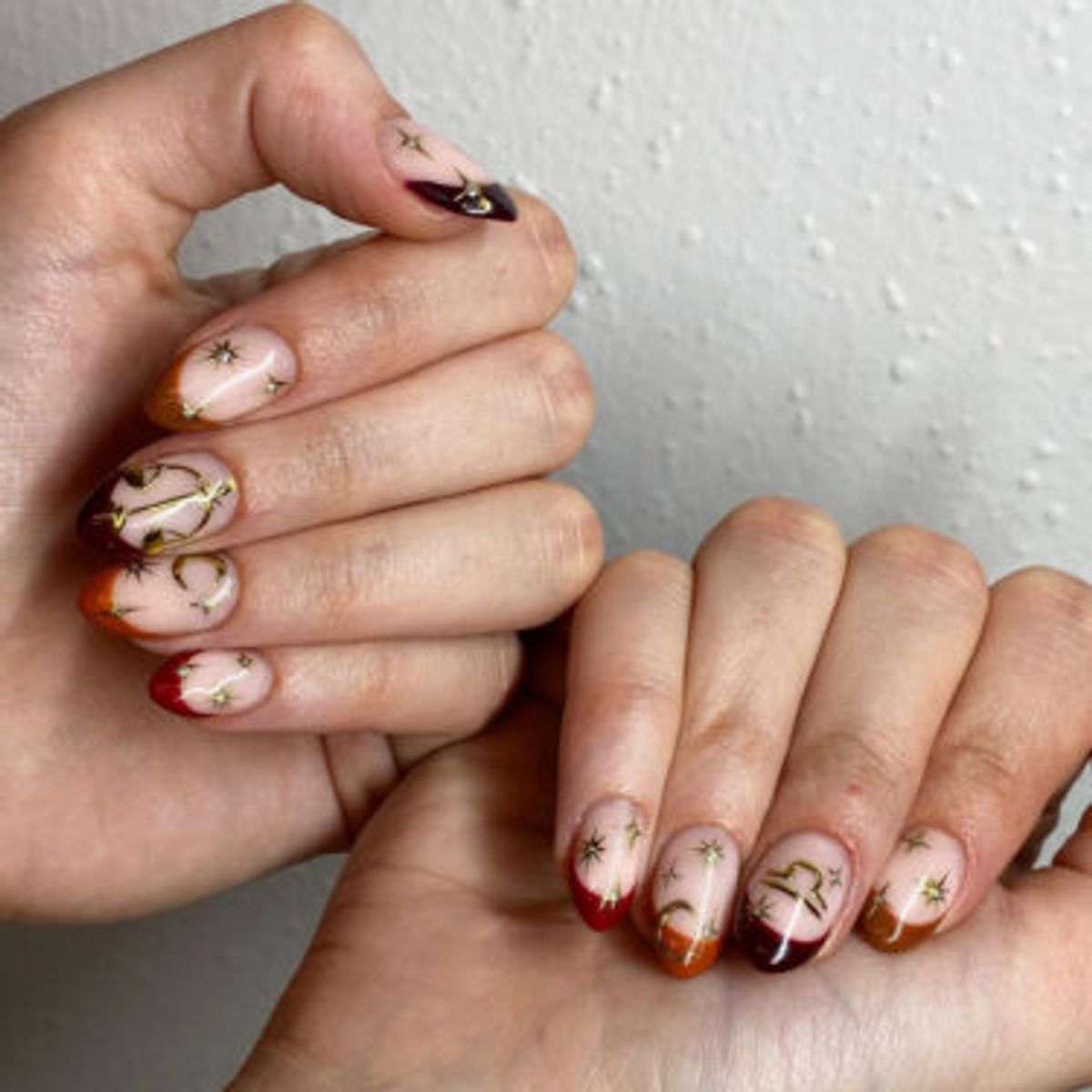 libra french manicure