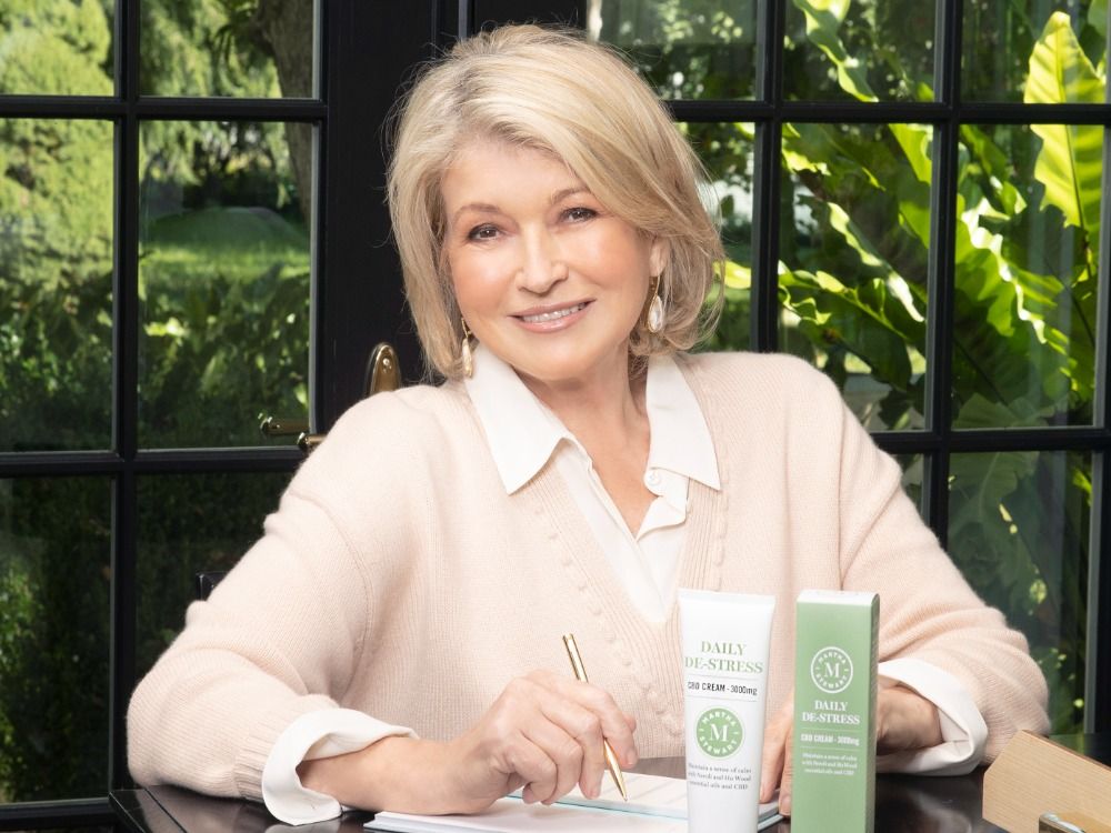 Martha Stewart Just Dropped a CBD Skin-Care Line