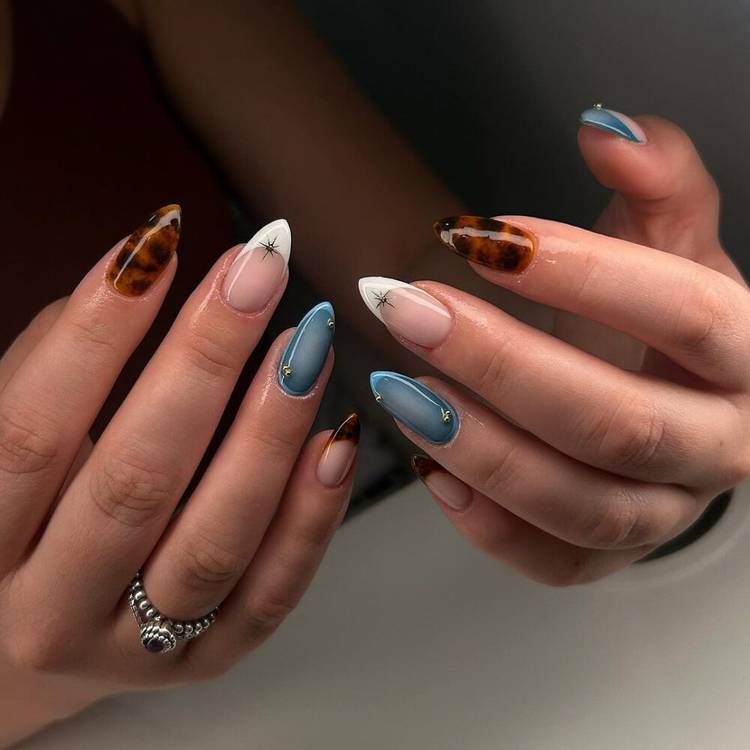 Mixed Manicure