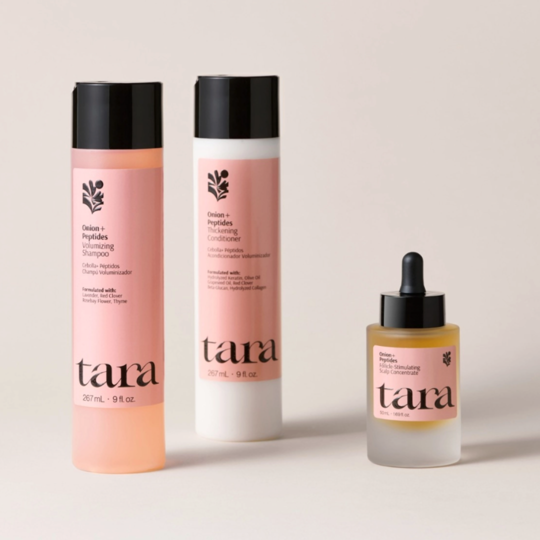 Tara Onion + Peptides Hair Stimulation System ($99)