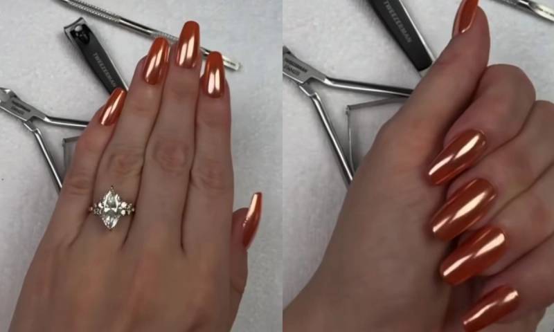 pumpkin spice mani