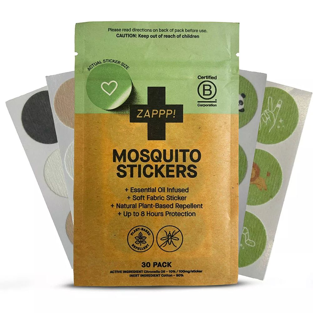 ZAPPP! Mosquito Repellent Stickers ($10 for 30 stickers)