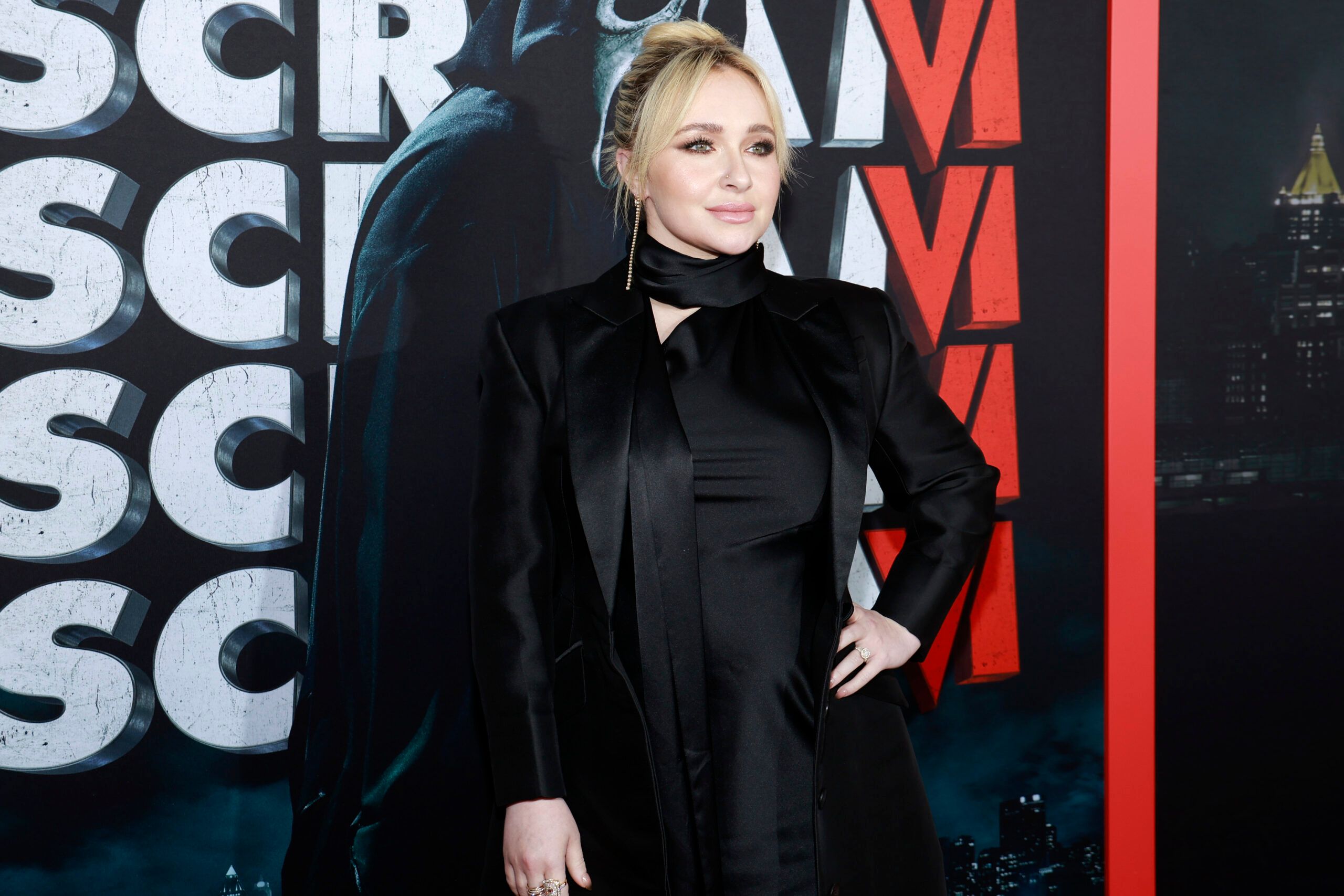 Hayden Panettiere at Scream Global Premiere March 2025