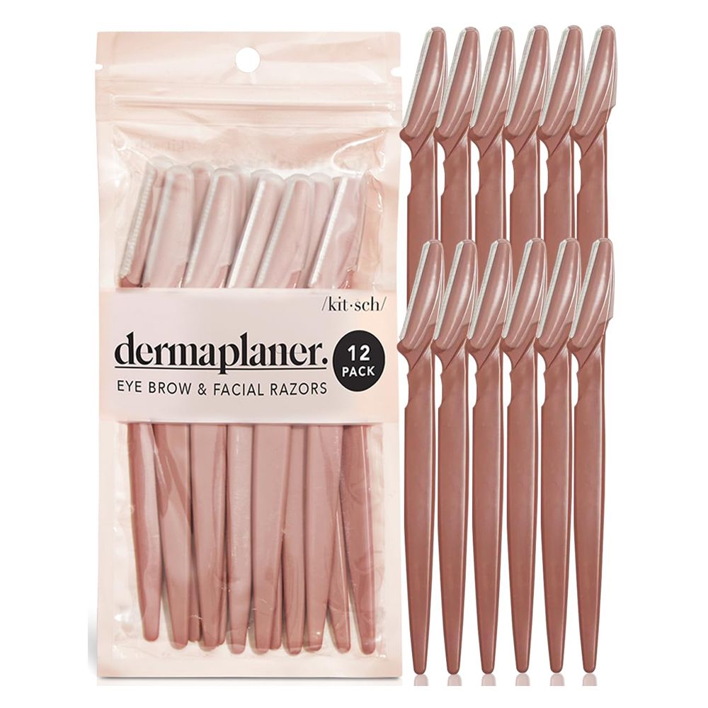 Kitsch Dermaplaner Eye Brow and Facial Razors ($9 for 12)