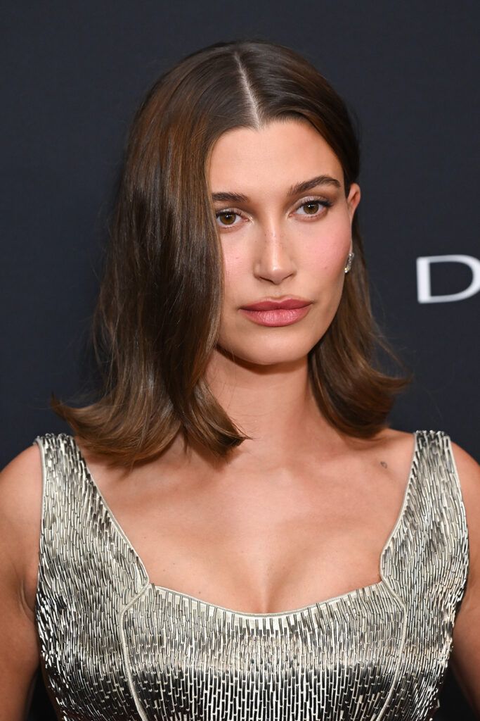 SANTA MONICA, CALIFORNIA - JANUARY 09: Hailey Bieber attends Women's Wear Daily Presents The 2026 WWD Style Awards at Regent Santa Monica Beach on January 09, 2026 in Santa Monica, California.