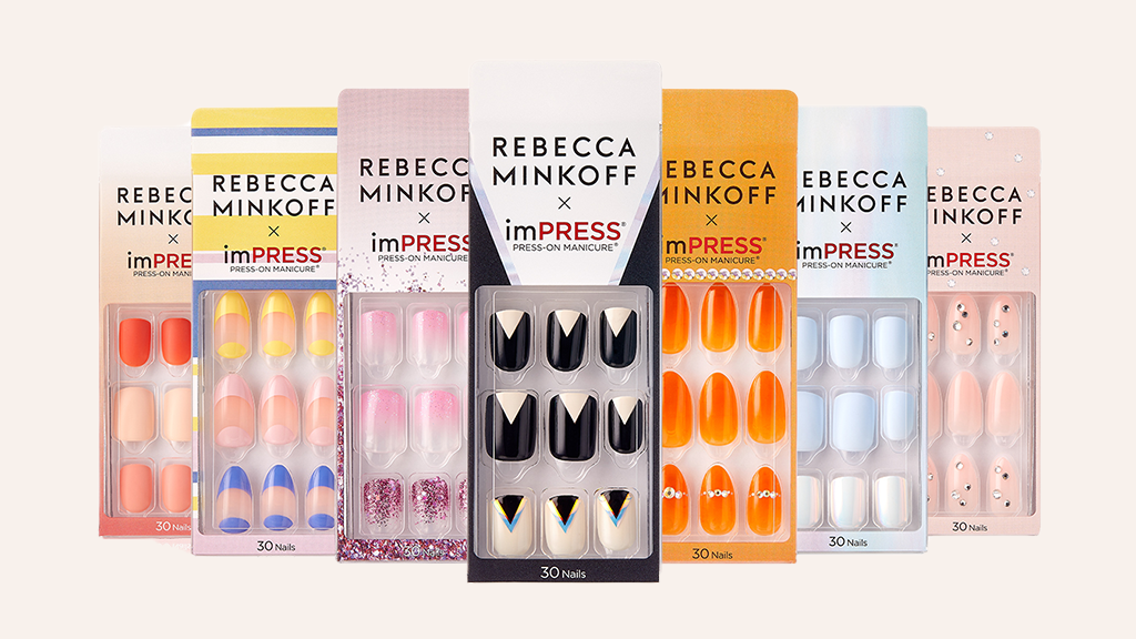 These Rebecca Minkoff–Designed Press-On Nails Are the Product Launch We Never Knew We Needed