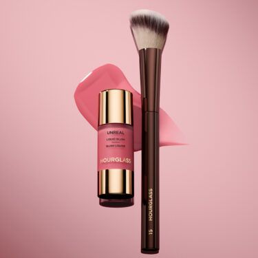 Hourglass Cosmetics Unreal Liquid Blush and Brush