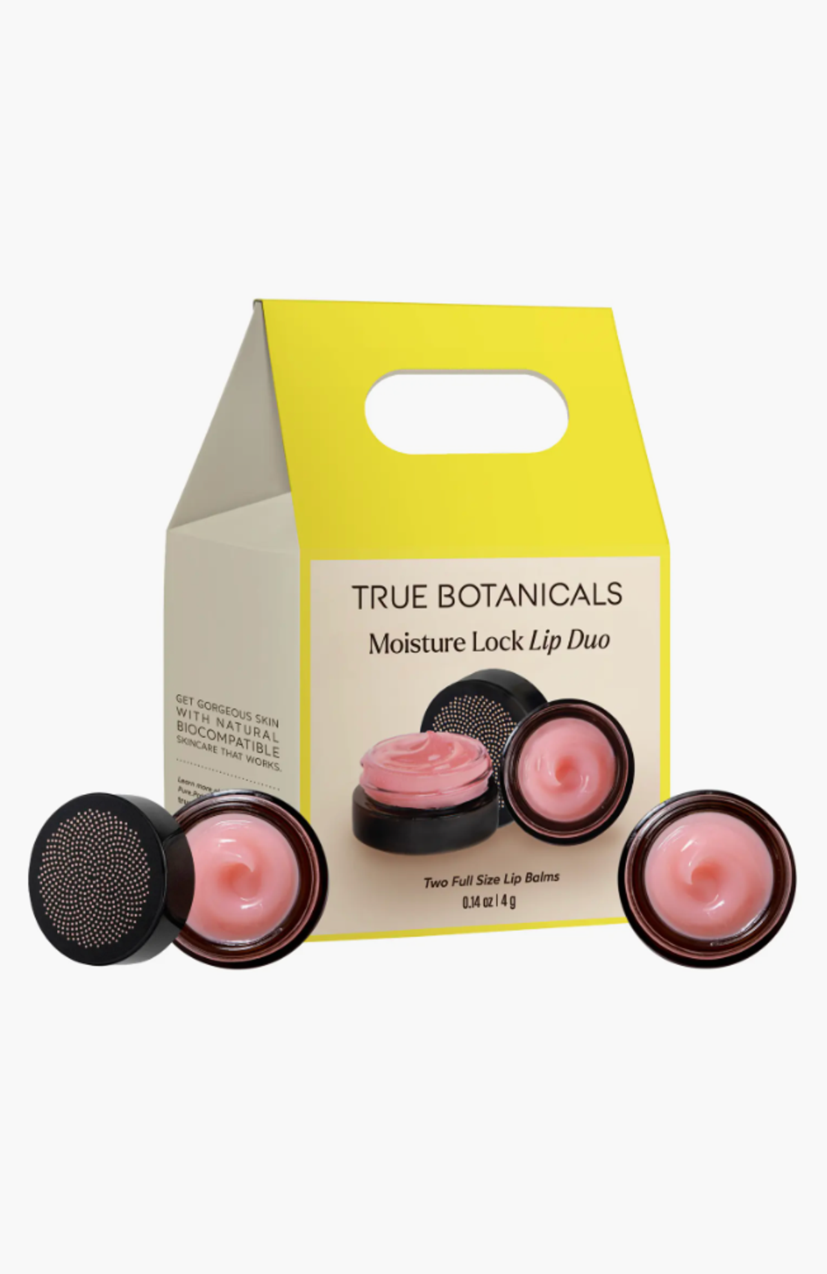 True Botanicals Moisture Lock Glossy Balm Duo