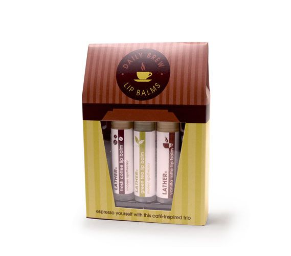 Lather Daily Brew Lip Balms