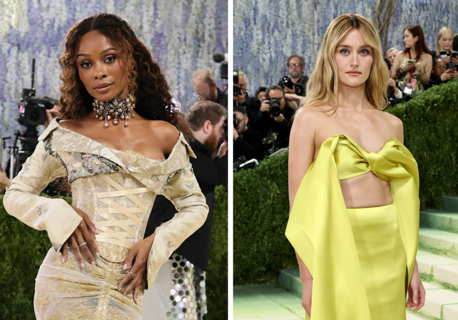 Zuri Hall (left) and Sarah Pidgeon (right) at the 2026 Met Gala