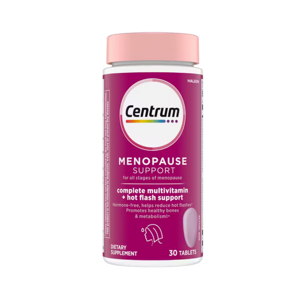 Centrum Complete Multivitamin Supplement + Hot Flash Support Menopause Support Tablets
