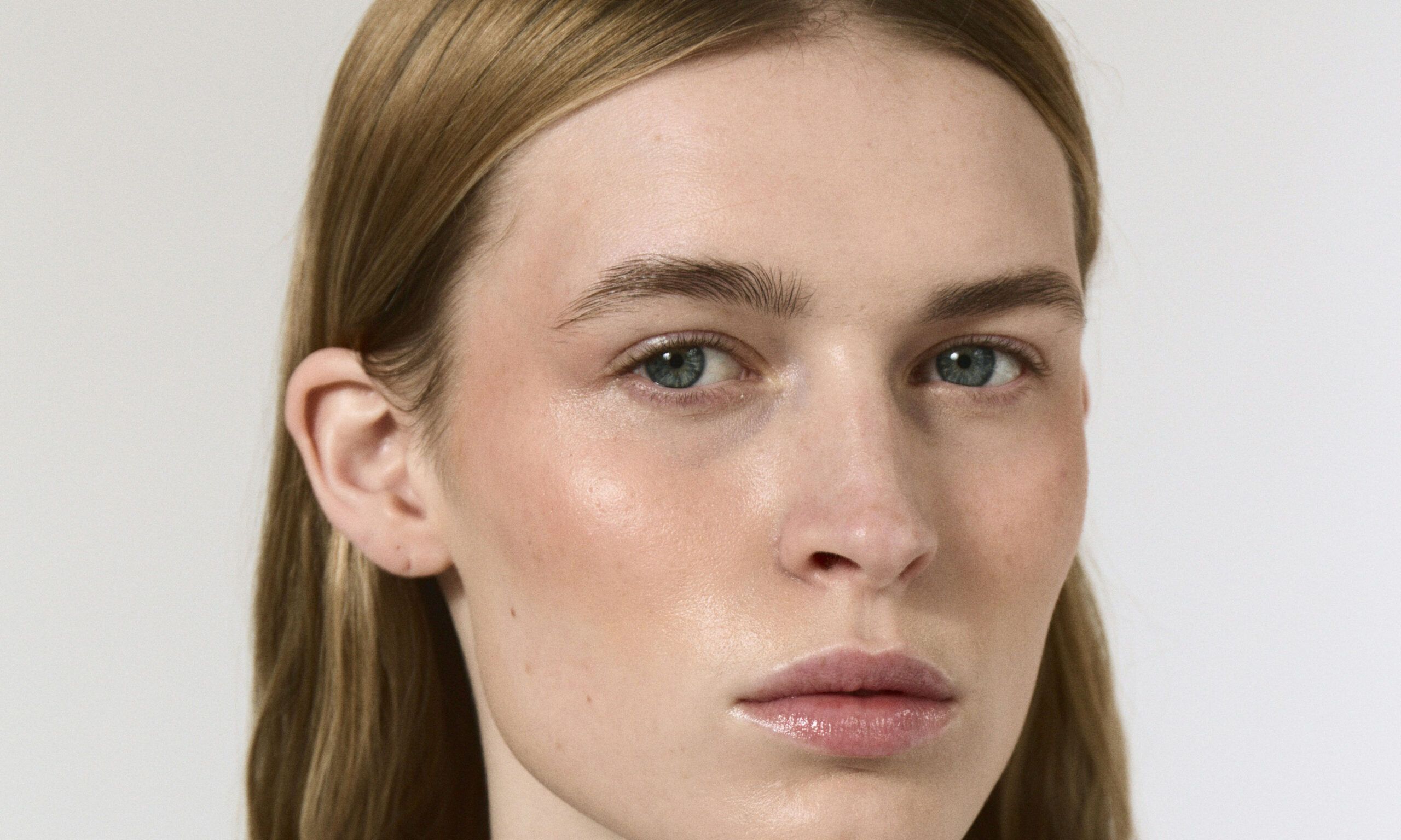 zommed in image of woman's face