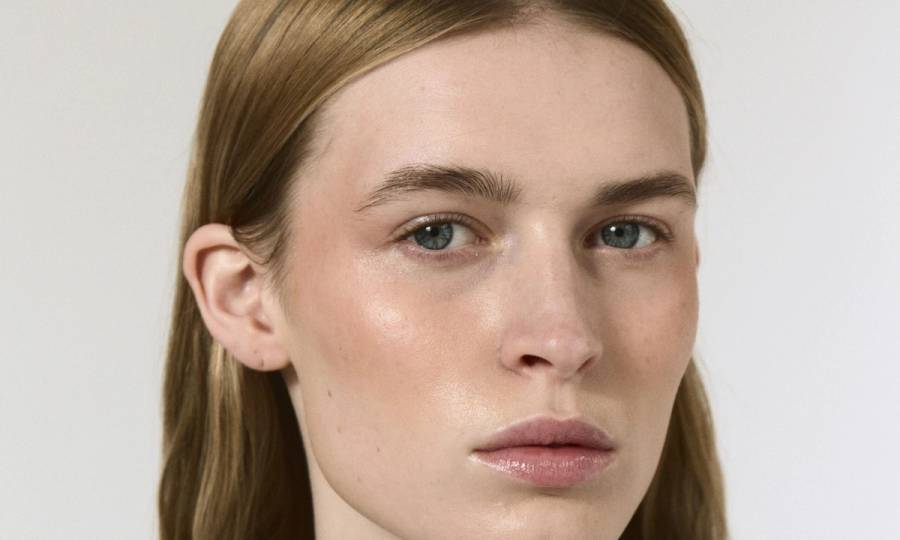 zommed in image of woman's face