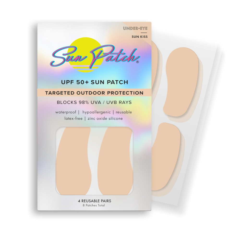 Sun Patch Reusable Under Eye Sunblock Patches ($28)