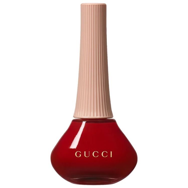 Gucci Glossy Nail Polish Goldie Red ($35)