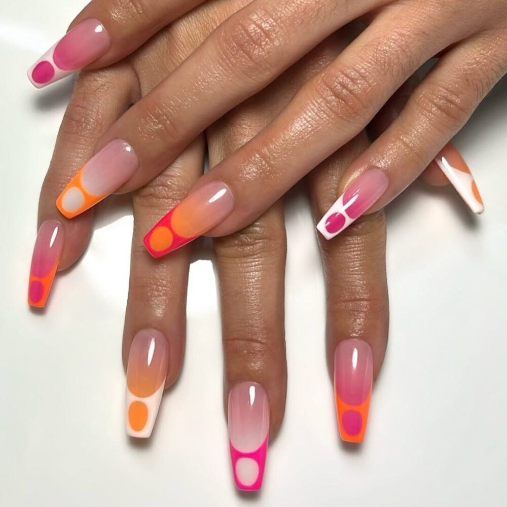 Neon Nail Art