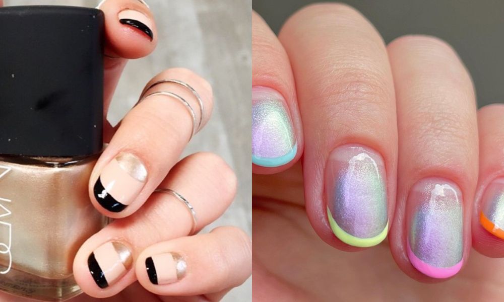 baby french manicures