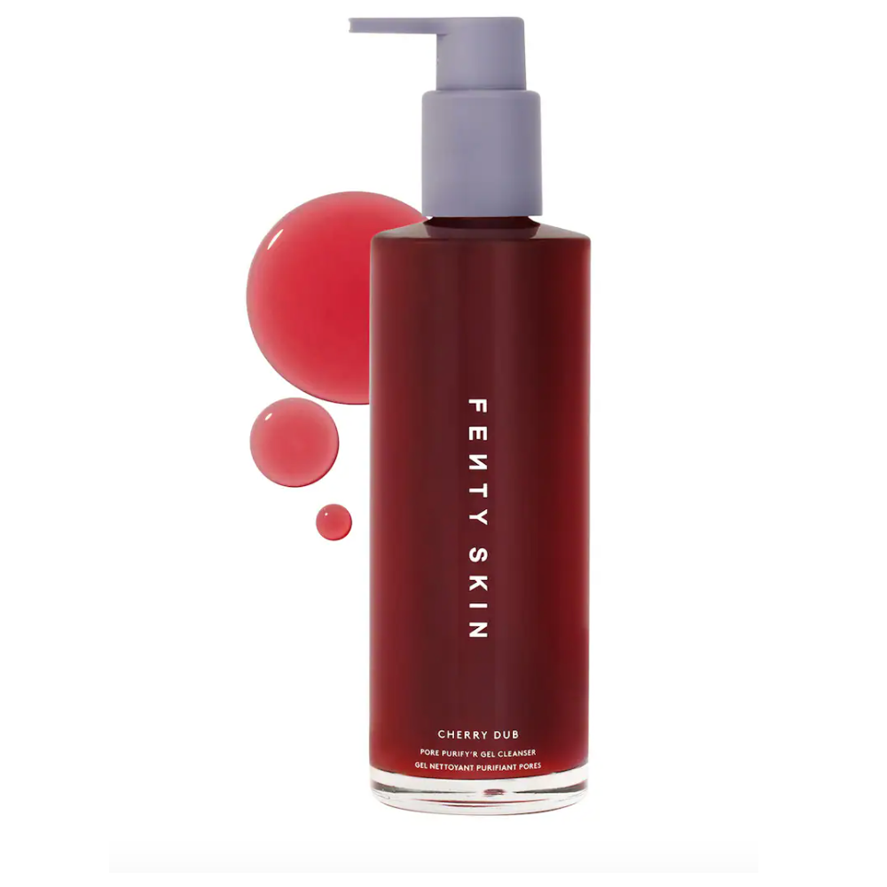 Fenty Skin Cherry Dub Pore Purify'r Gel Cleanser with Niacinamide + Aloe Juice ($34)