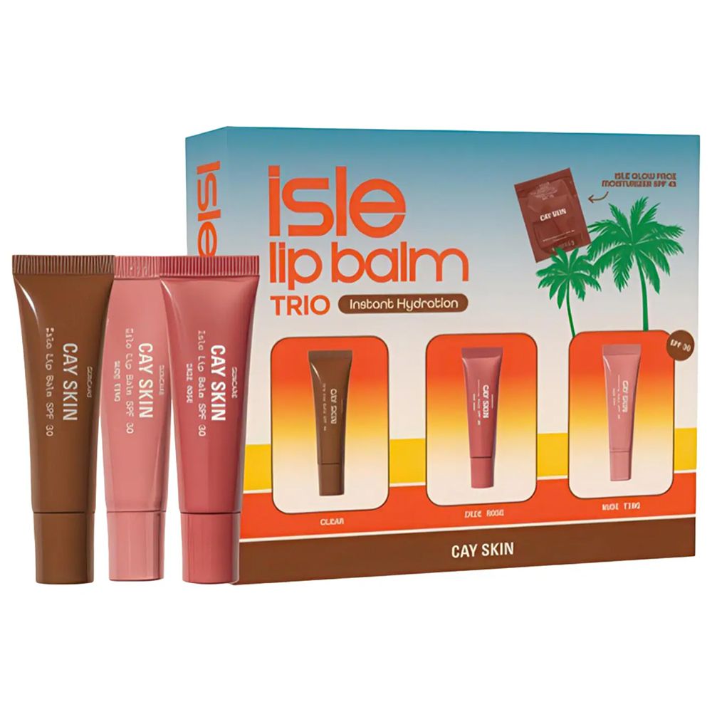 CAY SKIN Isle Lip Balm Trio