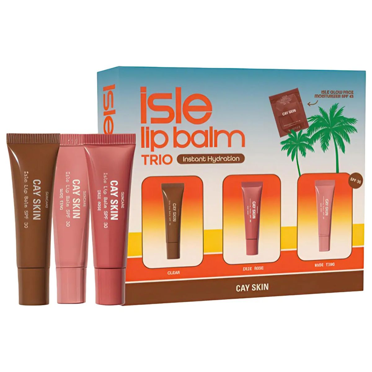CAY SKIN Isle Lip Balm Trio