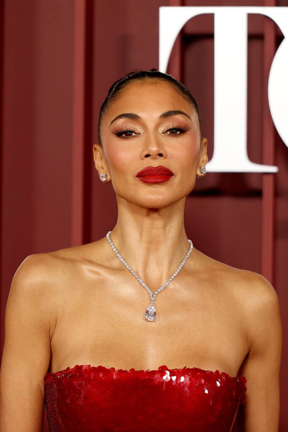 NEW YORK, NEW YORK - JUNE 08: Nicole Scherzinger attends The 78th Annual Tony Awards at Radio City Music Hall on June 08, 2025 in New York City.