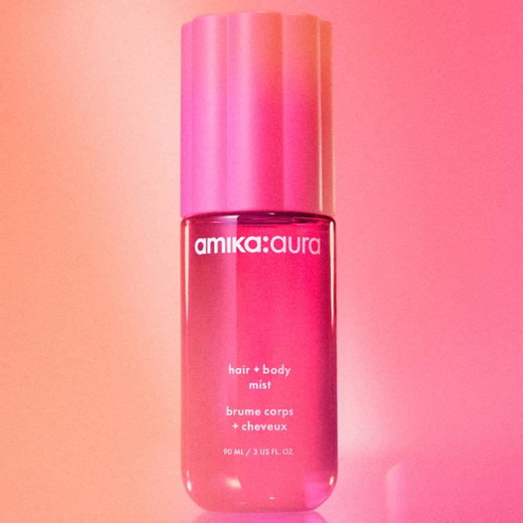 amika aura hair + body mist ($28)