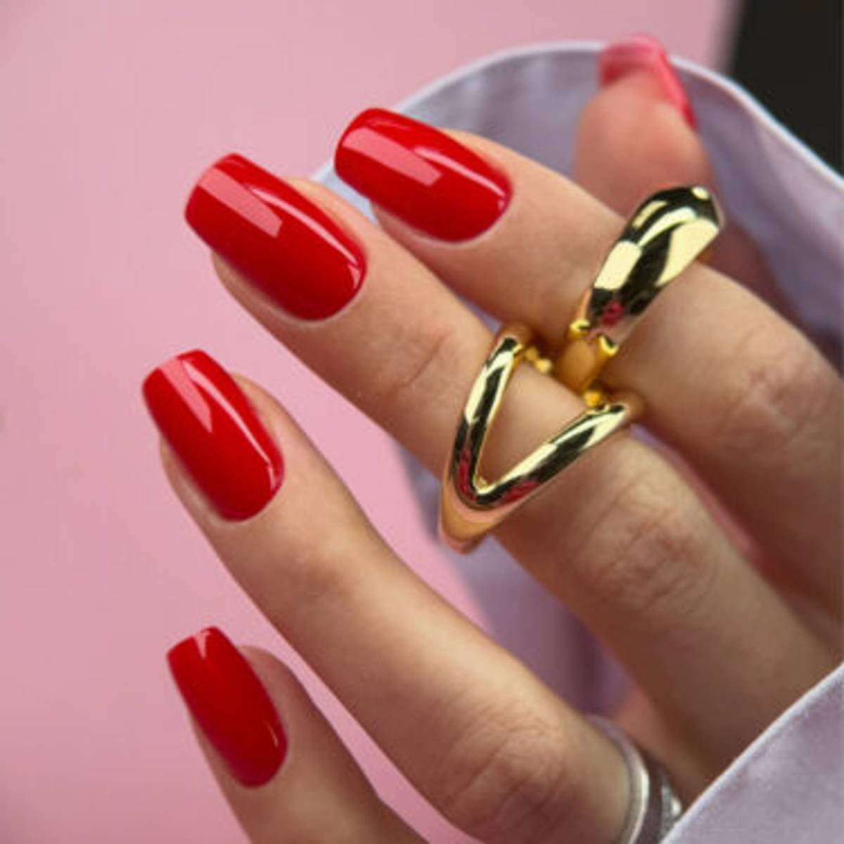 halloween french manicure