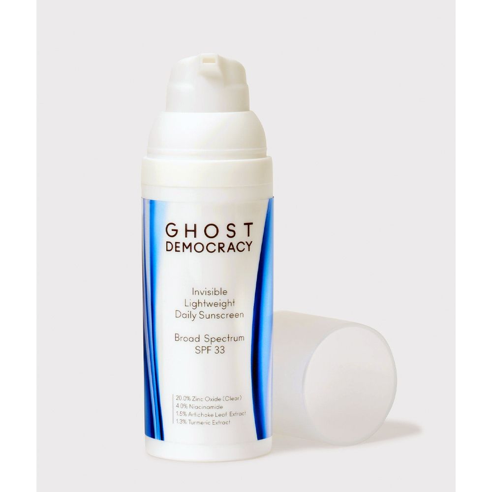 Ghost Democracy Invisible Lightweight Daily Face Sunscreen SPF 33 ($45)