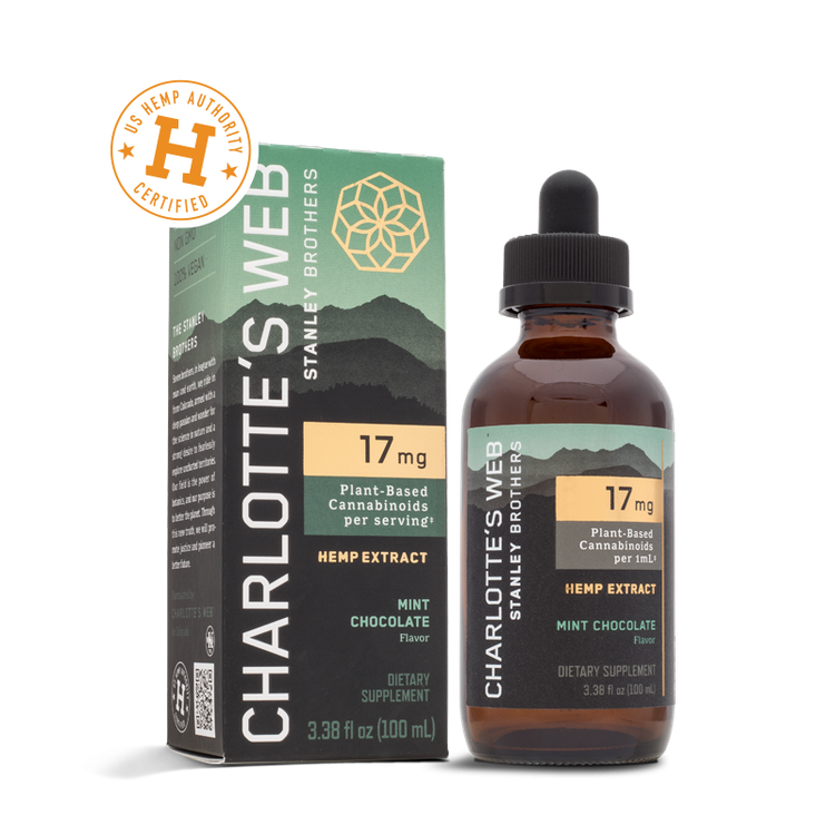 Charlotte's Web CBD Oil 17mg - Mint Chocolate ($75–$189)