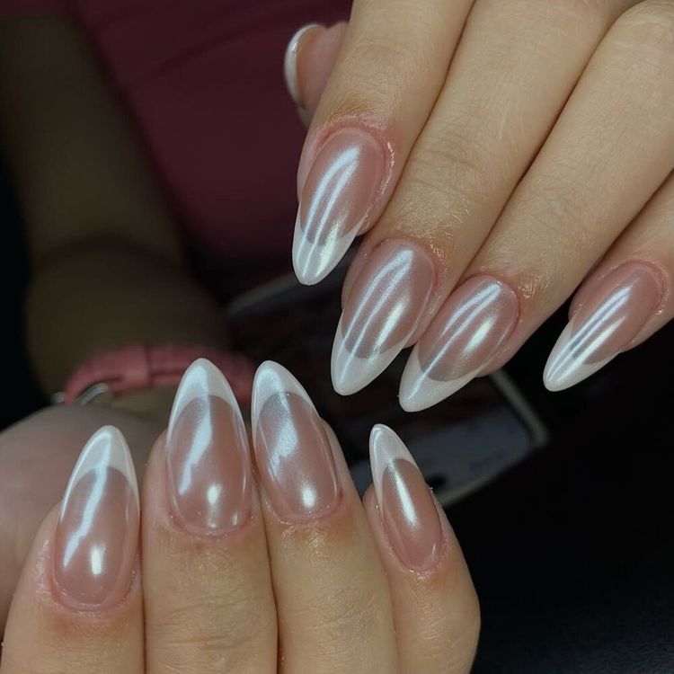 Glazed French Manicure
