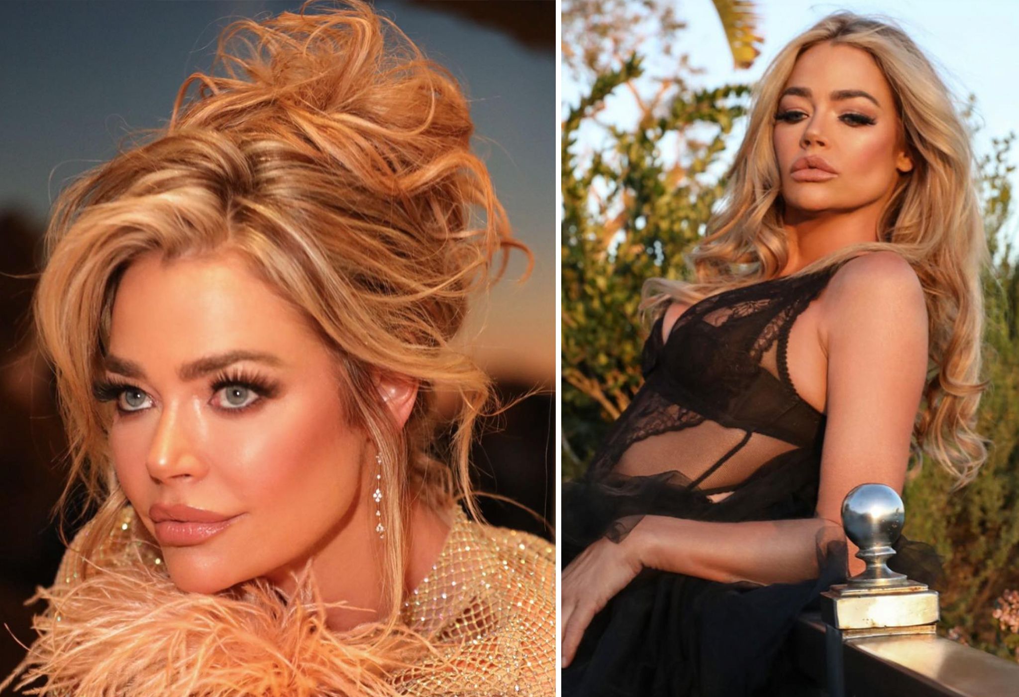 Denise Richards Just Won the Hair-Volume Game With This Instant Root-Lifting Spray