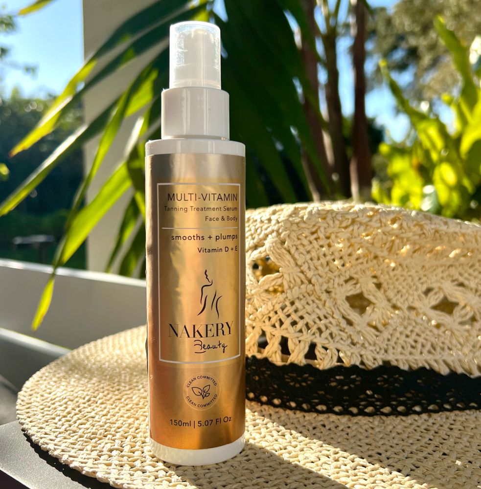 Nakery Beauty MULTI-VITAMIN Tanning Treatment Serum
