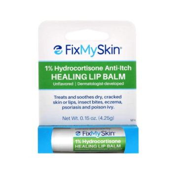 fixmyskin hydrocortisone lip balm